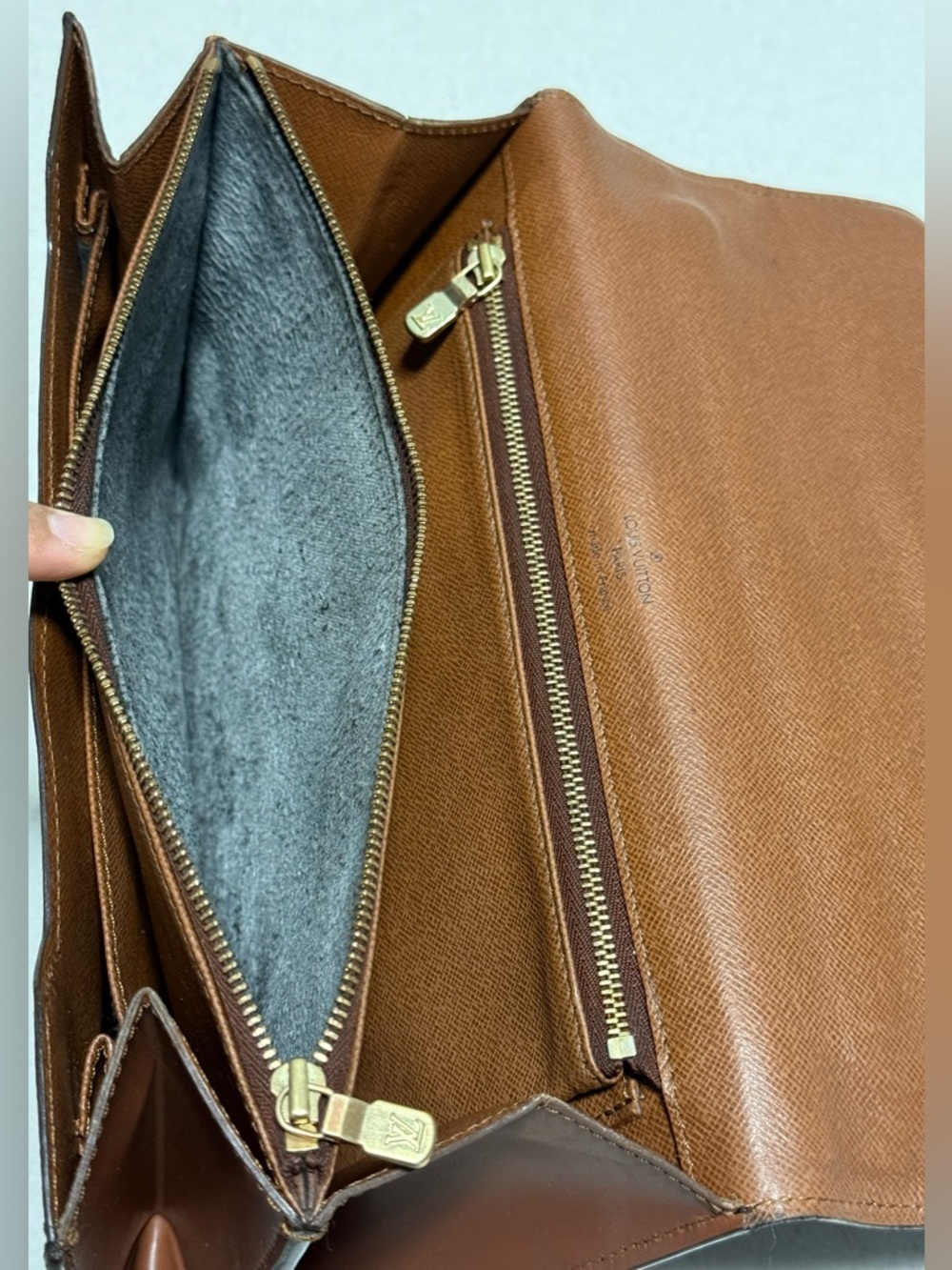 Louis Vuitton Vintage Concorde Monogram Canvas Leather - Picture 14 of 16